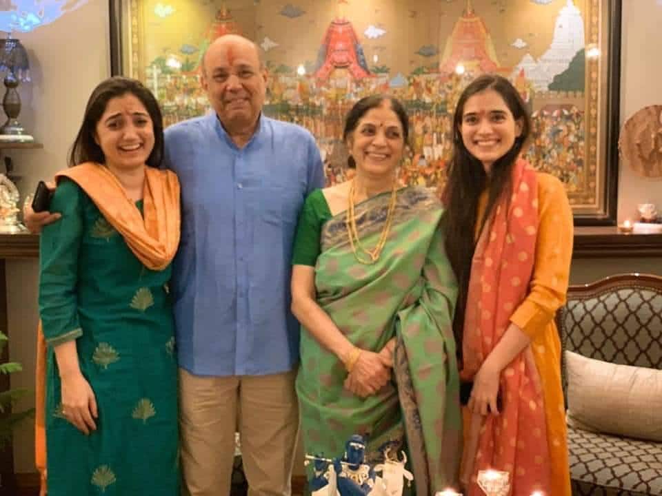 Nupur Sharma with her Family