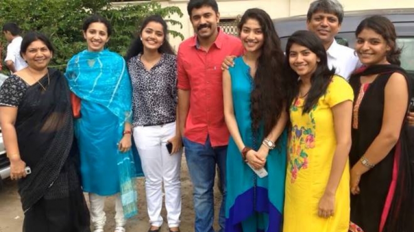 Sai Pallavi with her Family