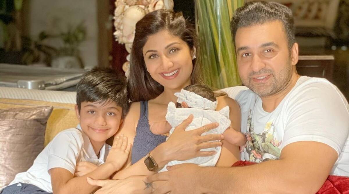 Shilpa_Shetty with Her Family