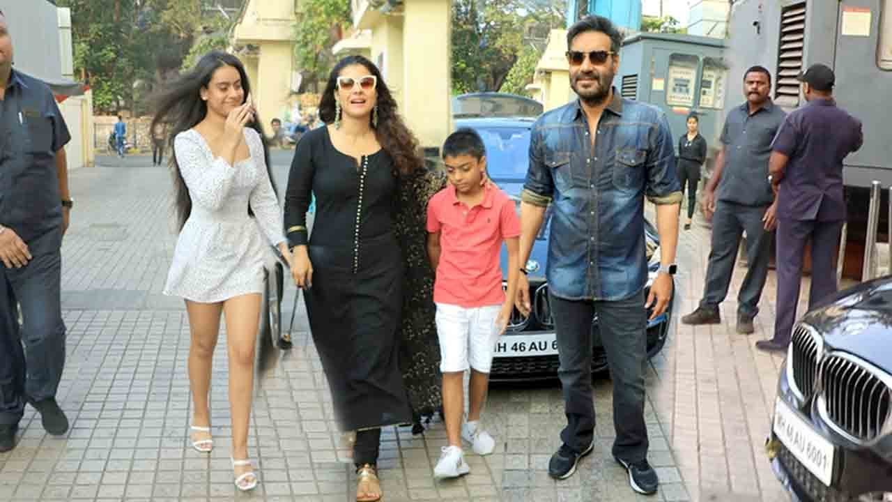 Ajay Devgn with his Family
