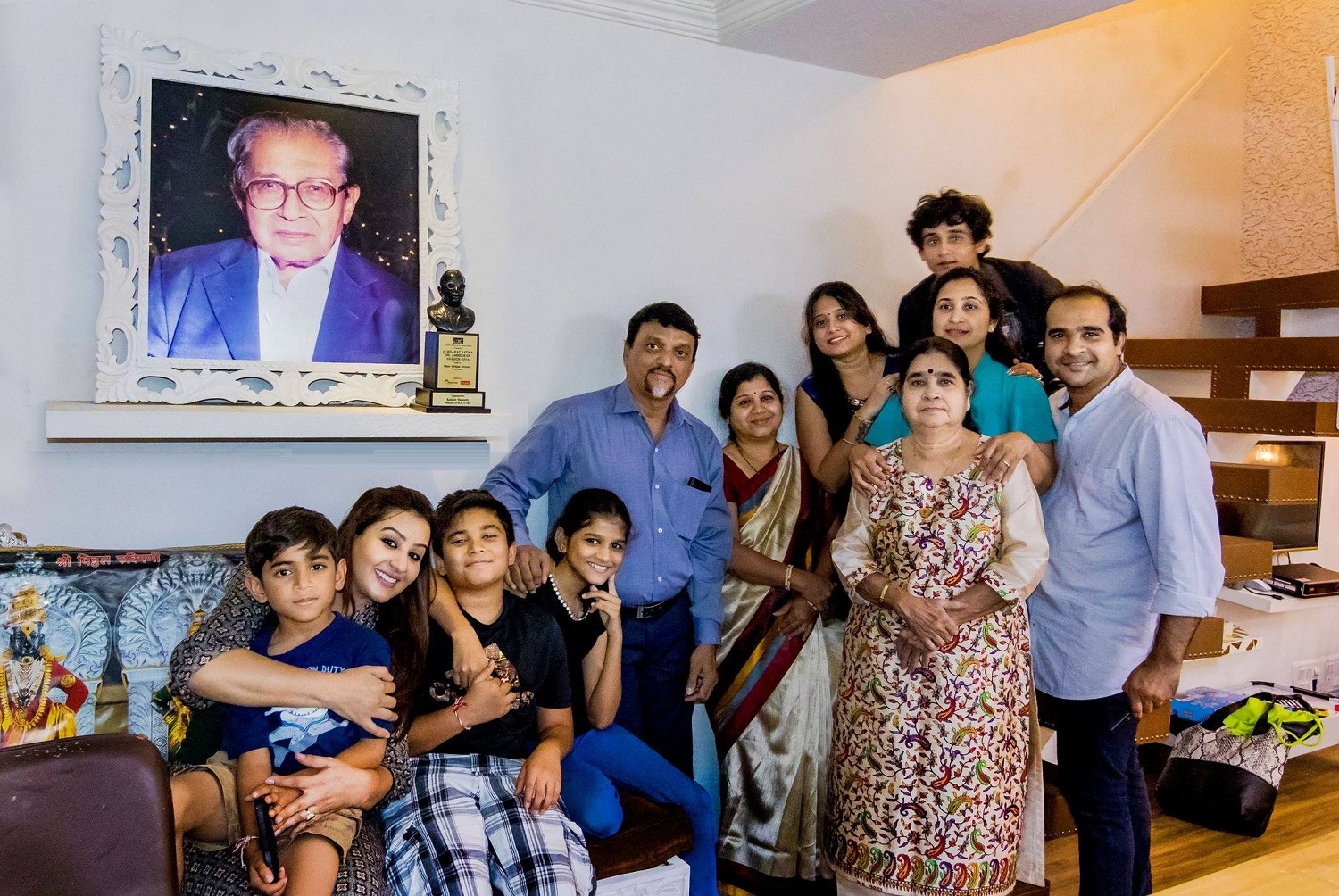 Shilpa Shinde with her Family