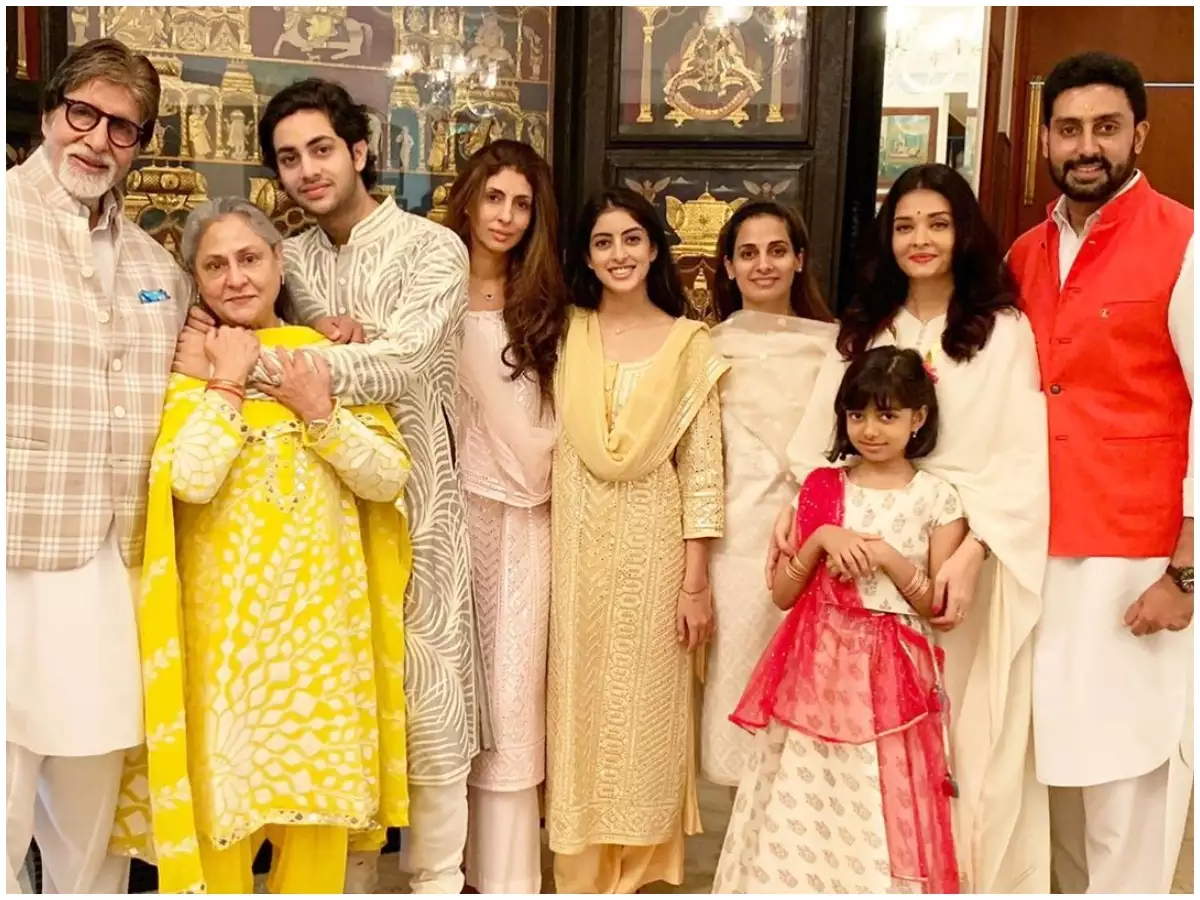 Amitabh_Bachchan with his Family