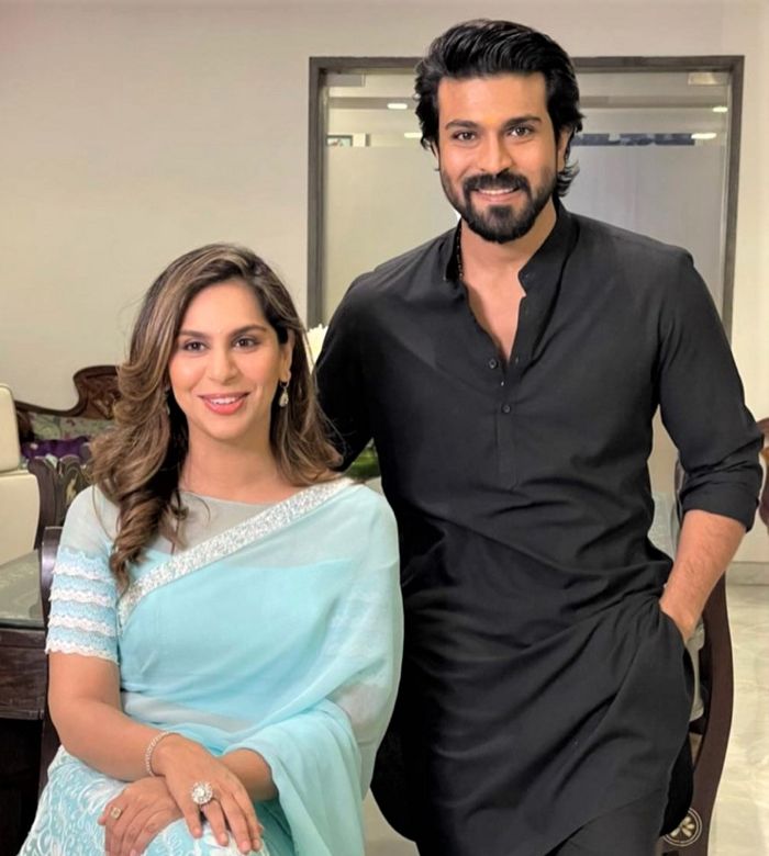 Ram_Charan with his Wife