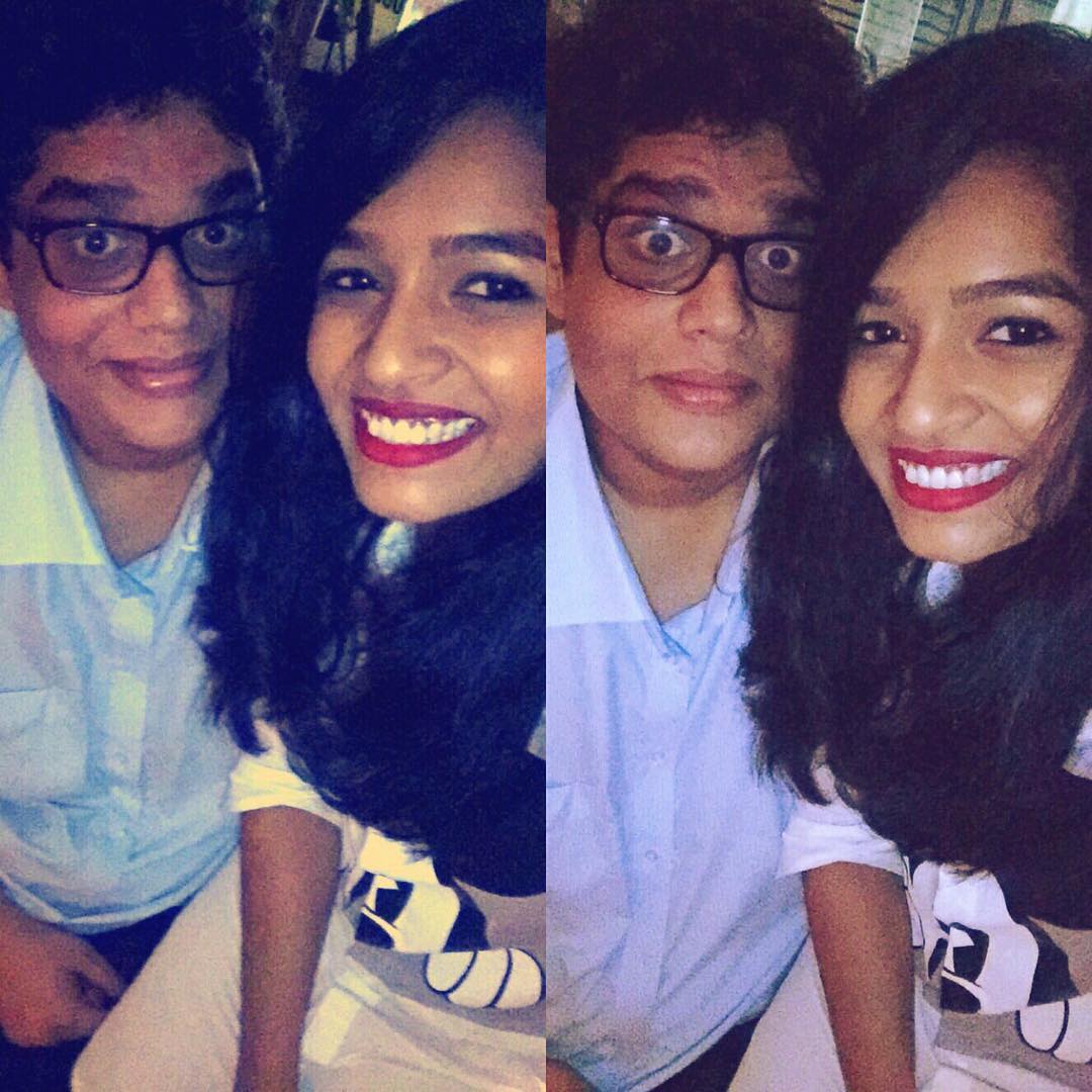 Tanmay_Bhat with his Girlfriend