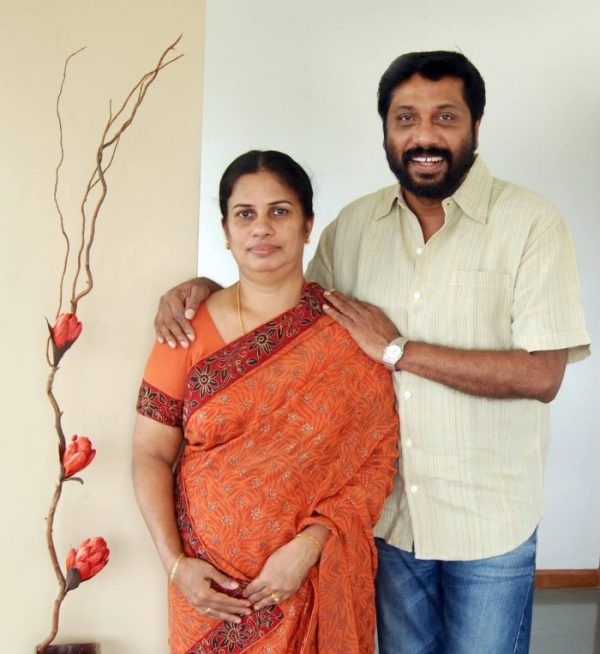 Siddique_with his Wife