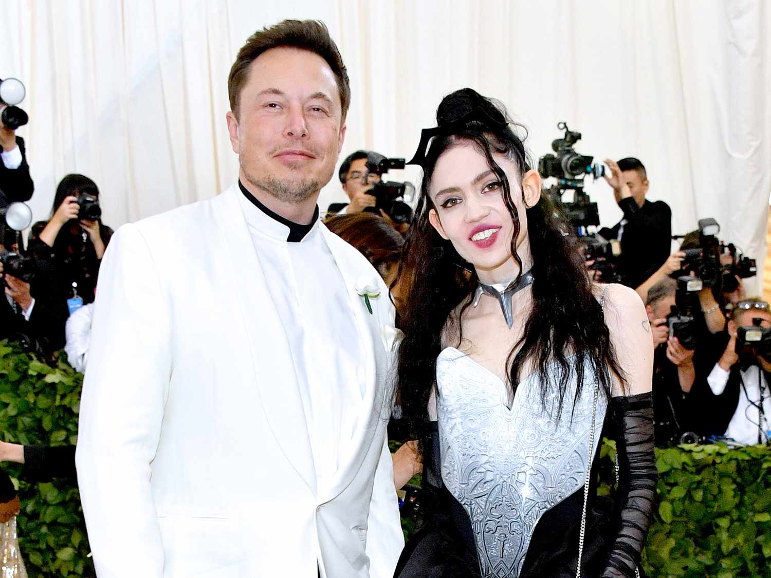 Grimes with Elon Musk
