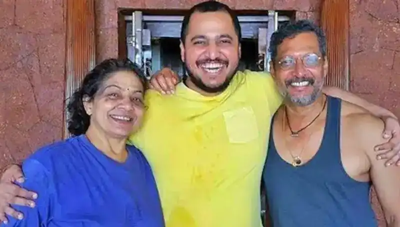 Nana_Patekar with his Family