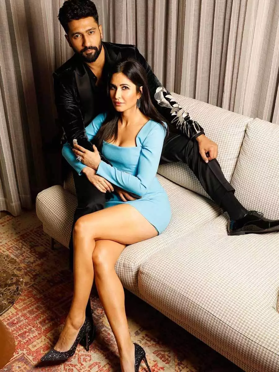 Vicky_Kaushal with his Wife