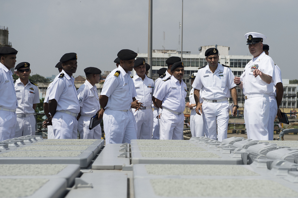 8 Indian Navy officers