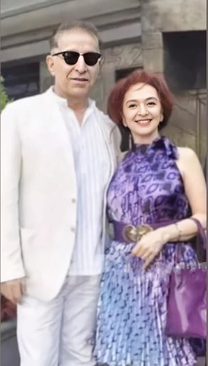 Dalip_Tahil with his Wife