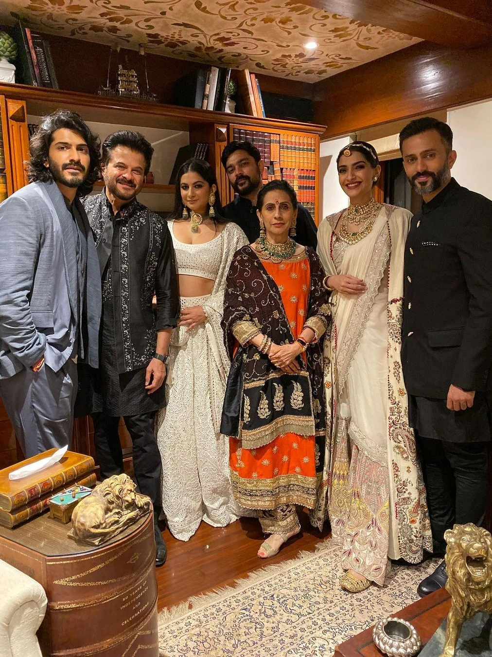 Anil_Kapoor with his Family