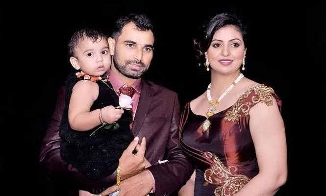Mohammed_Shami with his Family
