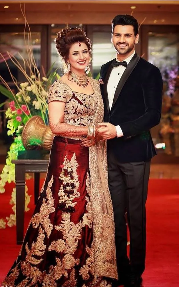 Divyanka_Tripathi with Her Husband