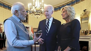 Jill Biden's most expensive gift in 2023, a $20,000 diamond from PM Modi