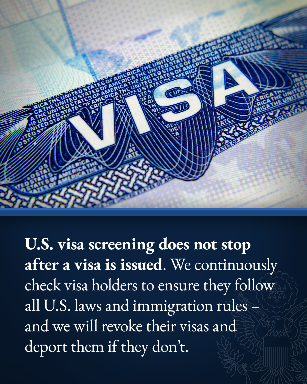 US Embassy Warning