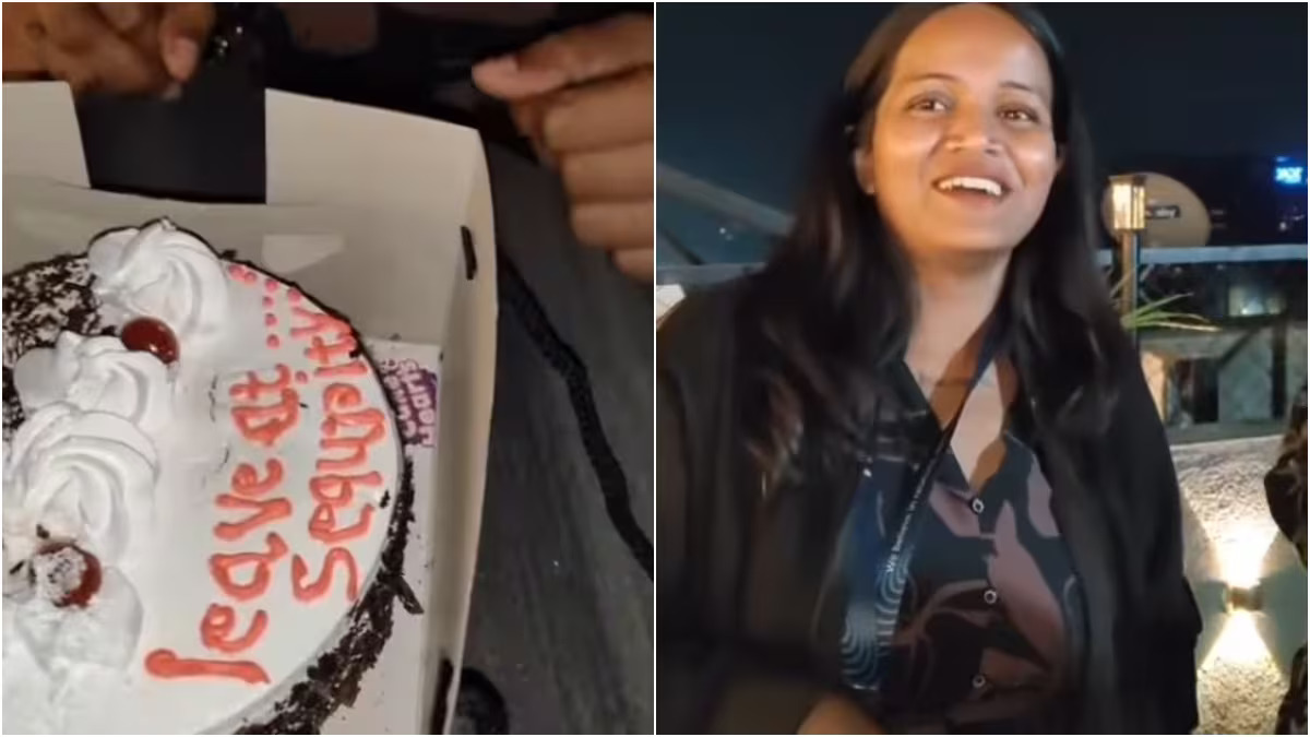 woman birthday cake zomato error