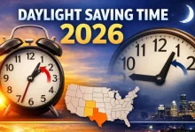 daylight savings 2026