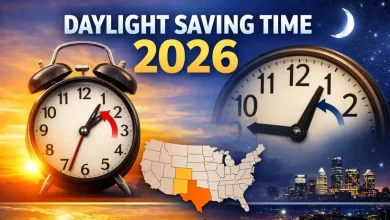 daylight savings 2026