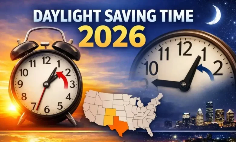 daylight savings 2026